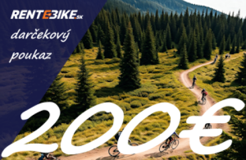 Darčekový poukaz v hodnote 200€